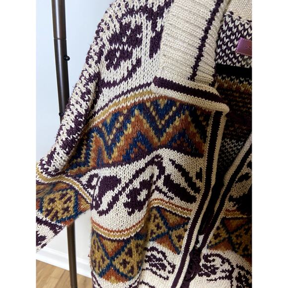 Mother The Family Ties Cardigan Sweater size L - Picture 5 of 8